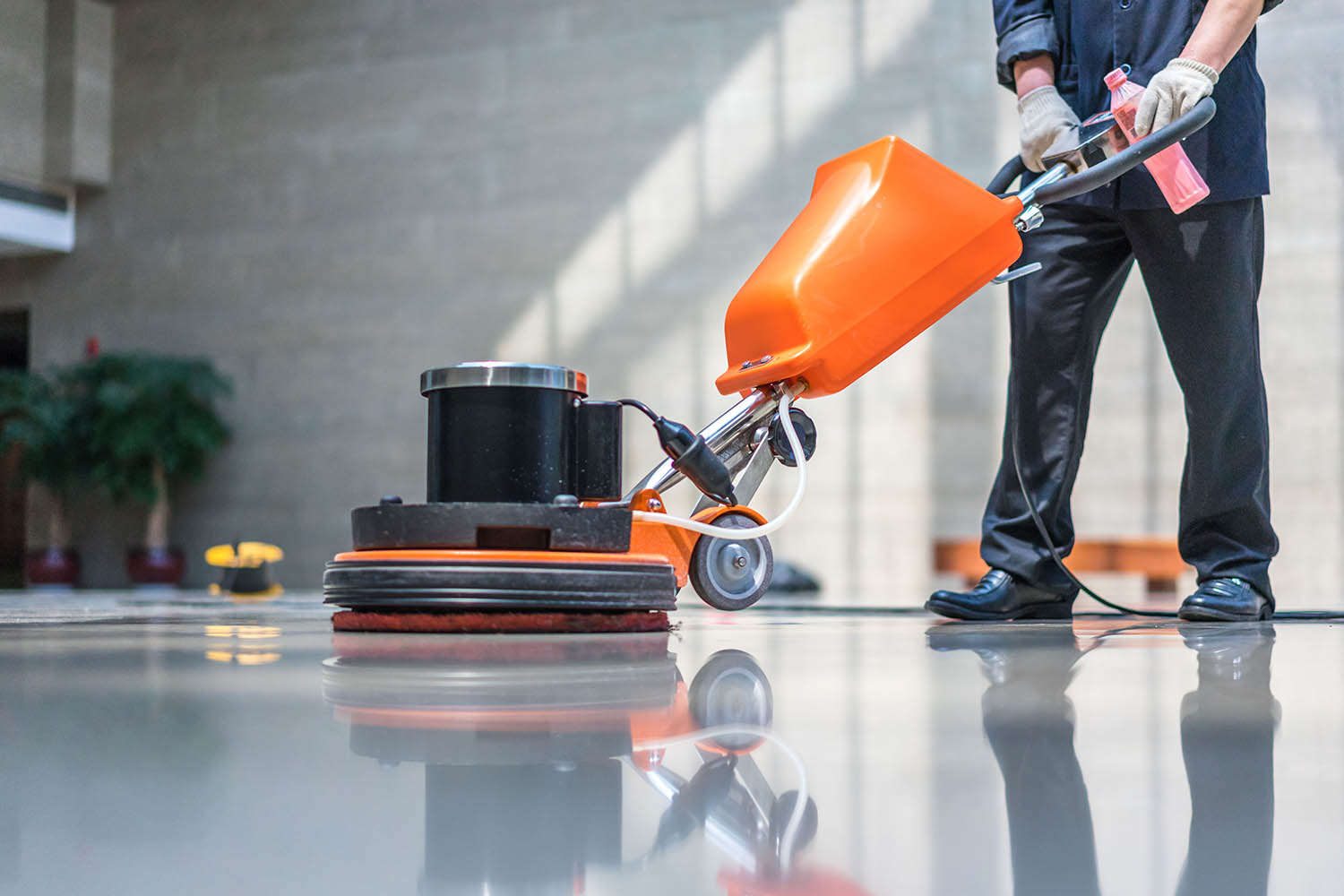 Attrezzatura per pulizie professionali